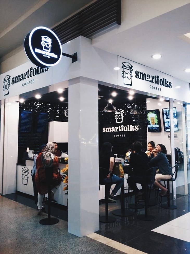 Smartfolks Coffee sebelum PSBB. (Foto Istimewa)