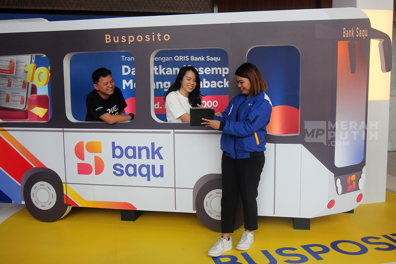 Busposito Bank Saqu Ramaikan Gelaran Otomotif GIIAS 2024