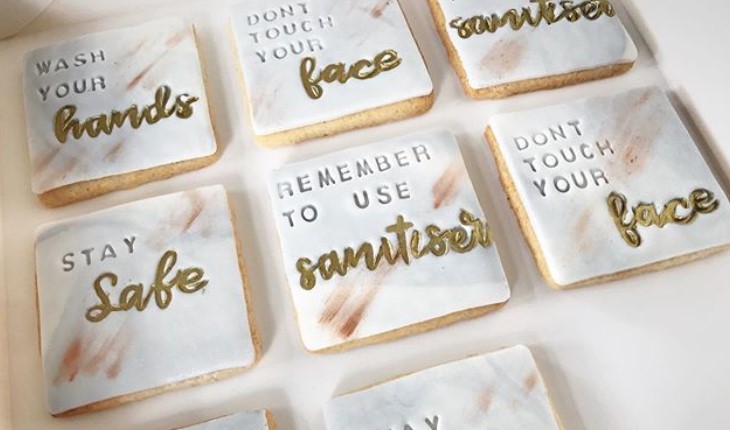 Toko kue lain juga mengikuti gerakan 'quarantine cakes' ini (Foto: Instagram/@missnoblemelbourne)