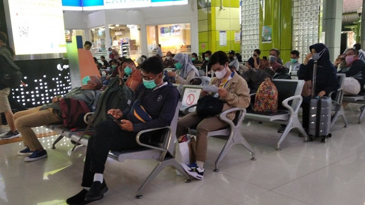 6 Ribu Orang Sudah Keluar Jakarta Gunakan Kereta