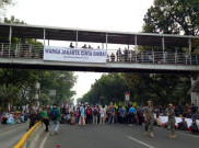 10 Ribu Petani Geruduk Kantor Jokowi, Polisi Tutup Akses Jalan Sekitar Istana