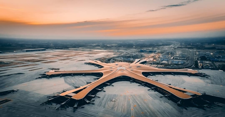 Beijing Daxing International Airport. (Foto: instagram.com/pluto.via)