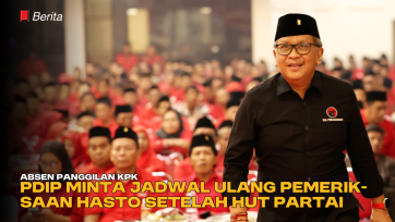 Absen Panggilan KPK, PDIP Minta Jadwal Ulang Pemeriksaan Hasto setelah HUT Partai