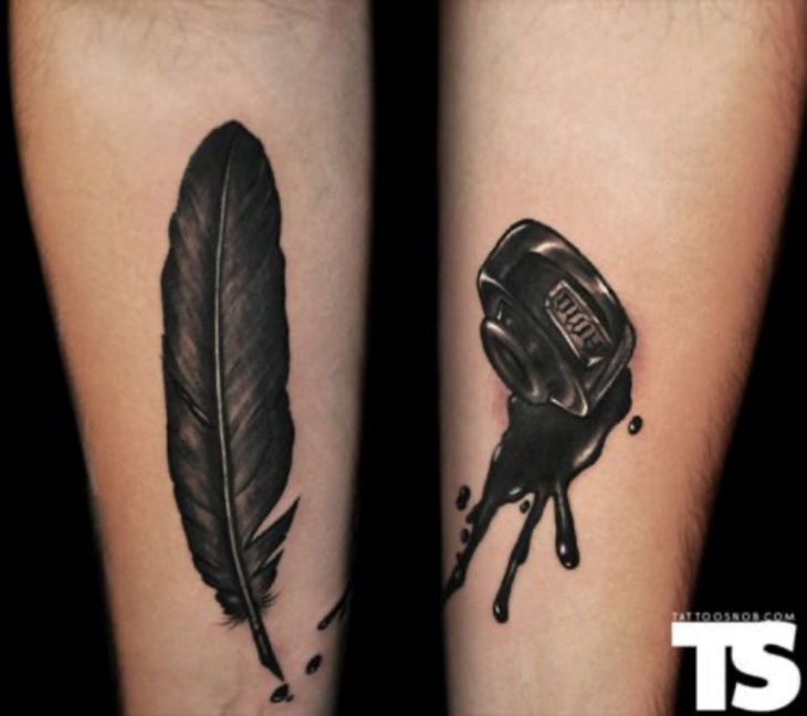 Quill and ink. (Foto pinterest