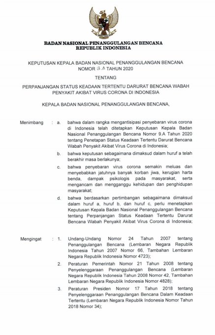 Surat BNPB