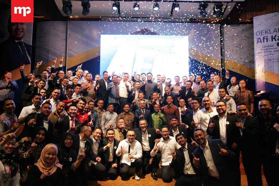 Deklarasi Afi Kalla Kandidat Ketum Hipmi Jaya