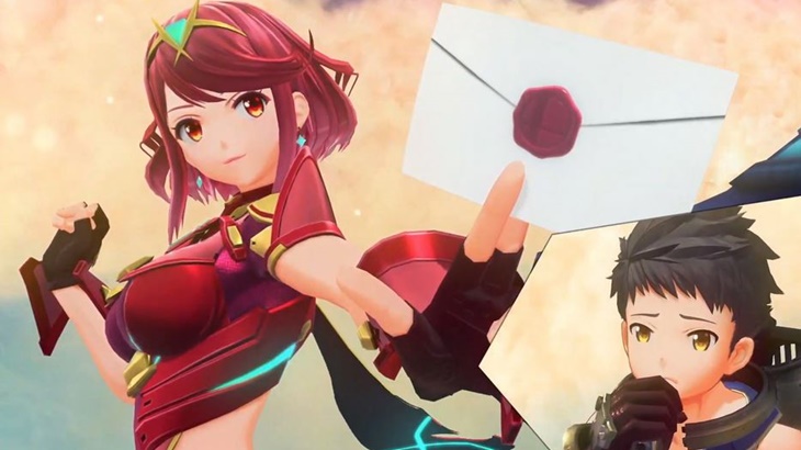 Pyra dan Mythra dari 'Xenoblade Chronicles 2' Siap Bertarung di Super Smash Bros. Ultimate