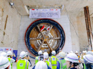 Terowongan 240 Meter Stasiun MRT Glodok-Kota Telah Rampung di Bangun