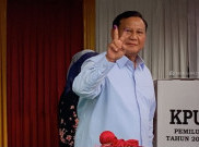 Selesai Mencoblos, Prabowo Optimistis Menang Satu Putaran
