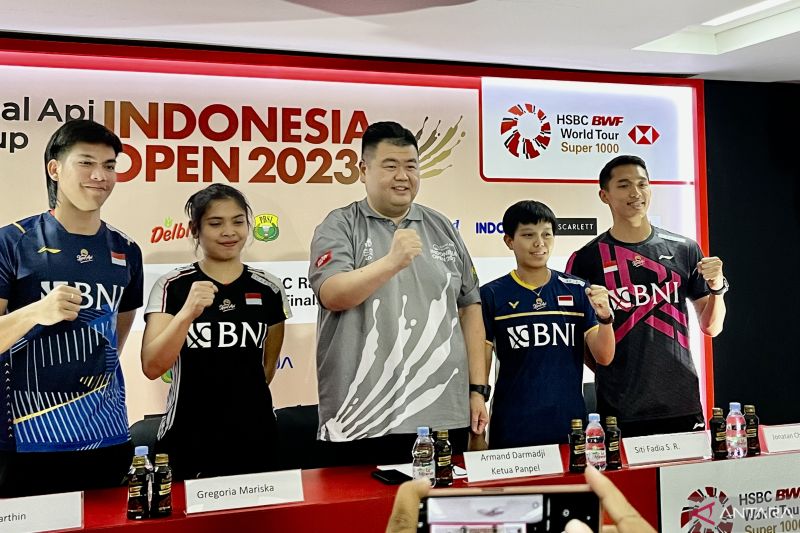 Tunggal Putra Siap Beri Gebrakan di Indonesia Open 2023