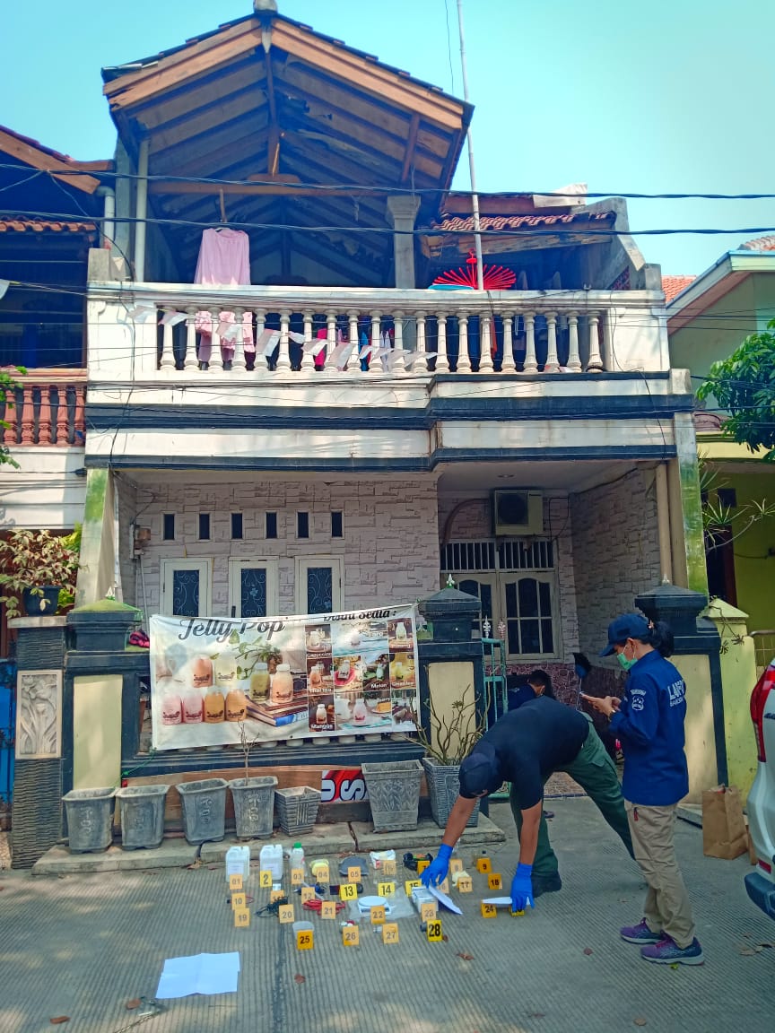 Rumah terduga teroris di Jakut. Foto: MP/Kanu