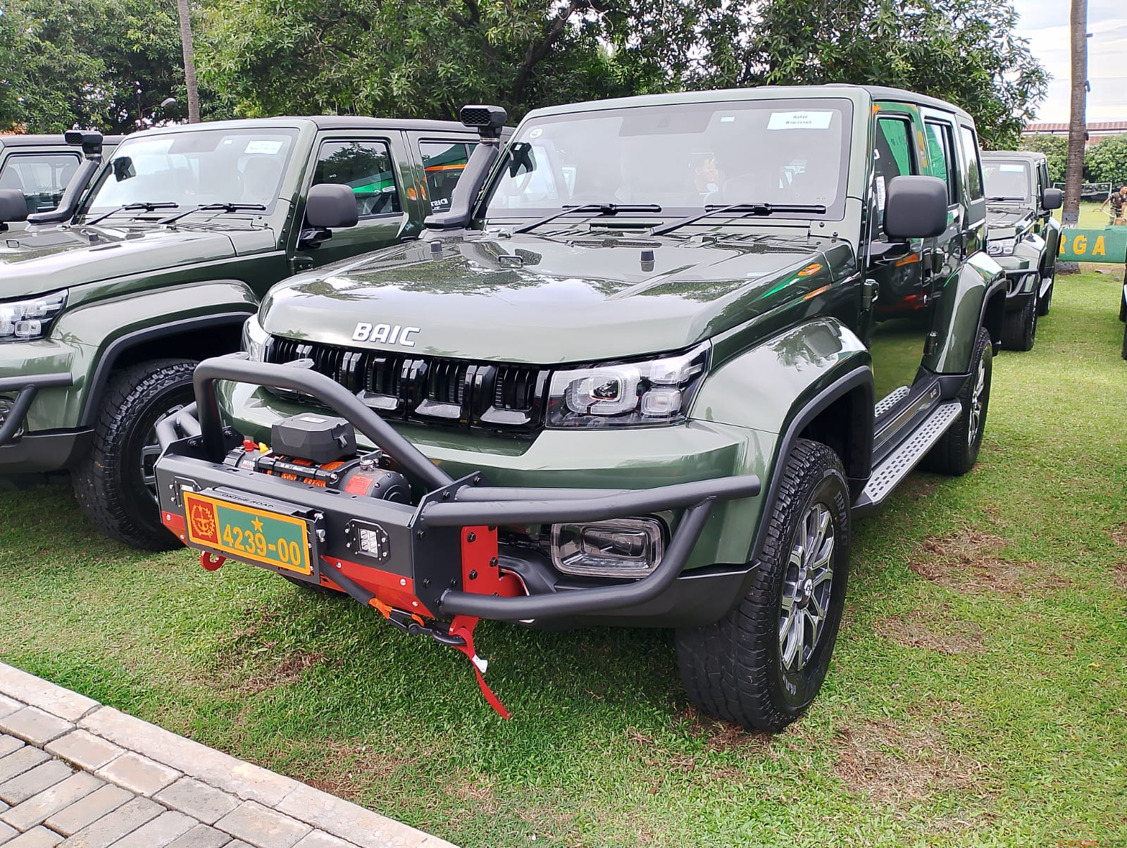BAIC BJ40 Plus Jadi Kendaraan TNI AD, Makin Gahar dengan Sejumlah Perubahan Eksterior