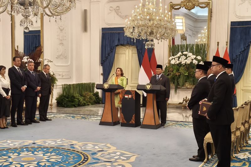 Indonesia - Peru Tekan Deklarasi 50 Tahun Hubungan Diplomatik, Kerja Sama Pemberantasan Narkotika dan Perdagangan Ilegal