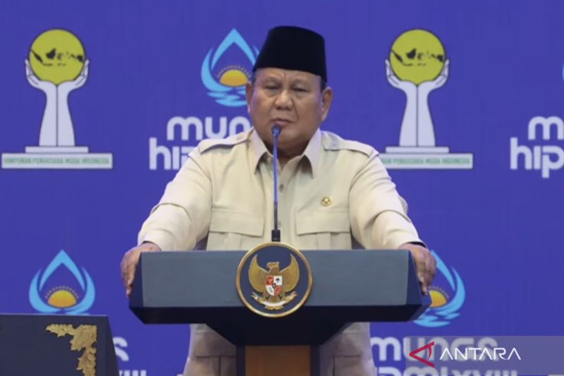 Cocoklogi Prabowo di Hari Ultah HIPMI, Salah Hitung 10+6=17 Ujungnya Jadi 8