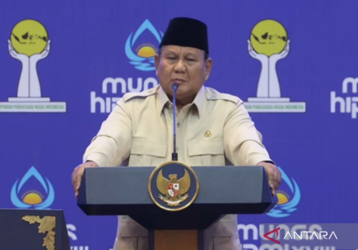 Cocoklogi Prabowo di Hari Ultah HIPMI, Salah Hitung 10+6=17 Ujungnya Jadi 8