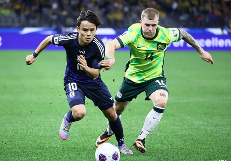 Takefusa Kubo Bicara soal Kekalahan dari Australia dan Tekad Menggilas Timnas Indonesia