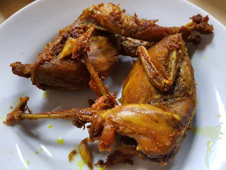 Burung punai goreng. (Foto: instagram.com/alex__up)