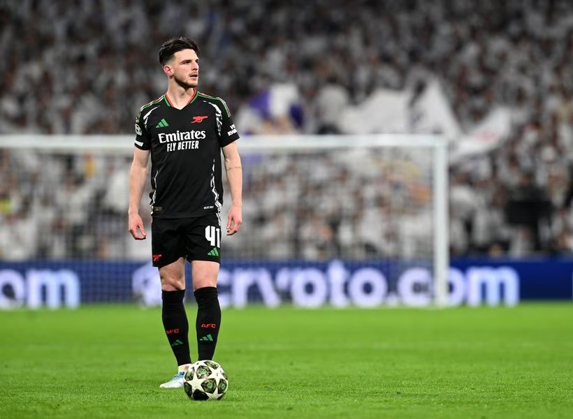 Sengitnya Duel Real Madrid vs Arsenal, Jude Bellingham dan Declan Rice Terlibat Adu Mulut