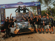 Dominasi Tak Terbantahkan, Dewa United Motorsports Juarai Kejurnas Sprint Rally 2025