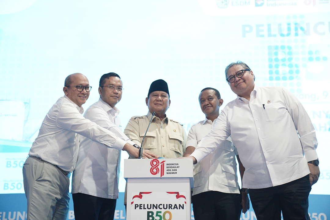 Presiden Prabowo Resmikan Program Biodiesel B50, Ingin Petani Jadi Pihak yang Paling Diuntungkan