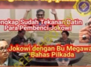 [HOAKS atau FAKTA] : Jokowi Bertemu Megawati Sambil Makan Siang dan Bahas Pilkada 2024