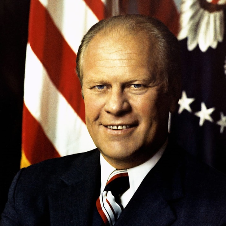 Gerald Ford presiden ke 39 AS. (Foto: History)