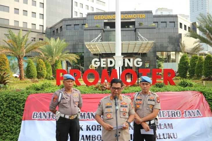 Kabid Humas Polda Metro Jaya, Kombes Argo Yuwono. ANTARA/Fianda Rassat