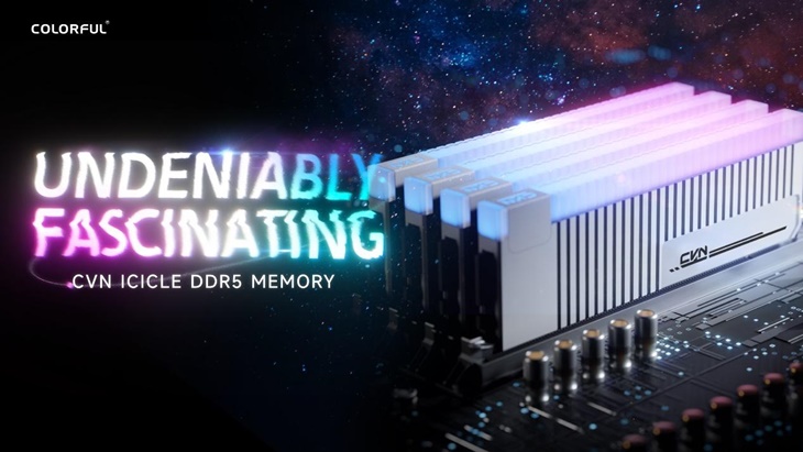 Colorful Rilis Memori DDR5 CVN ICICLE untuk Penggemar PC