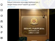 [HOAKS atau FAKTA] : Prabowo dan Megawati Hadiri Sidang Pemakzulan Gibran