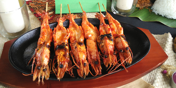 udang bakar madu