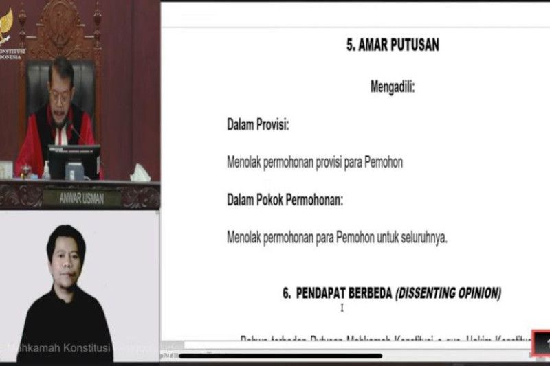 Tok! MK Putuskan Sistem Pemilu Tetap Terbuka
