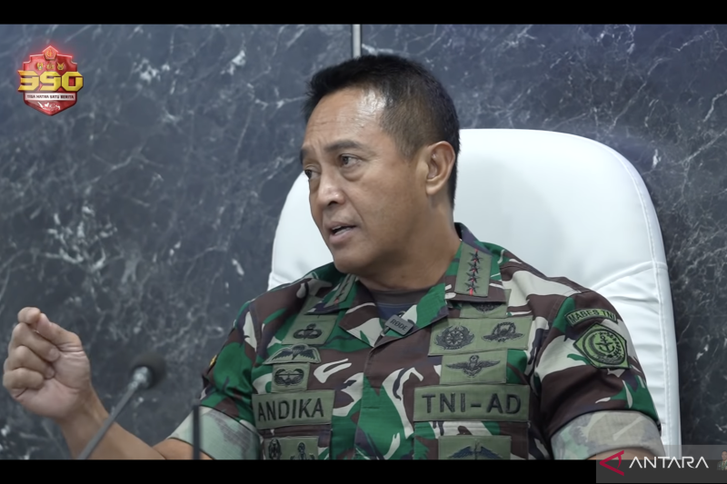 Jenderal Andika Perkasa Positif COVID-19, Tak Hadiri Rapim TNI-Polri