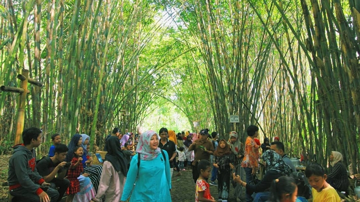 Ada di Tengah Hutan Bambu, Pasar Tradisional Ini Manjakan Pencinta Kuliner