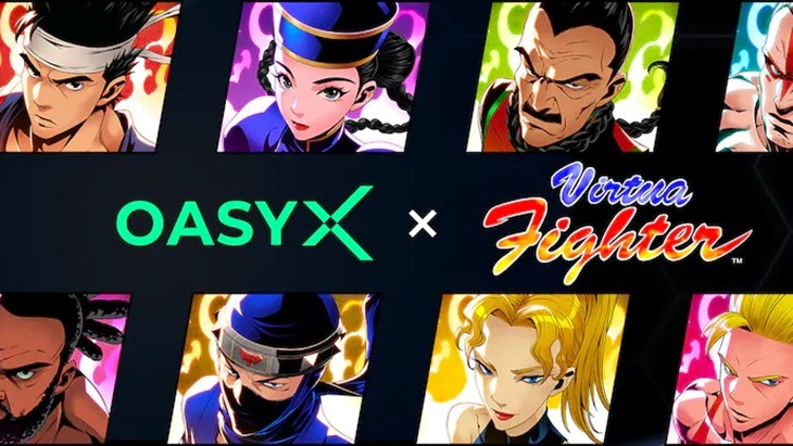 Oasys Hadirkan Karakter dari Gim 'Virtua Fighter' sebagai NFT Art
