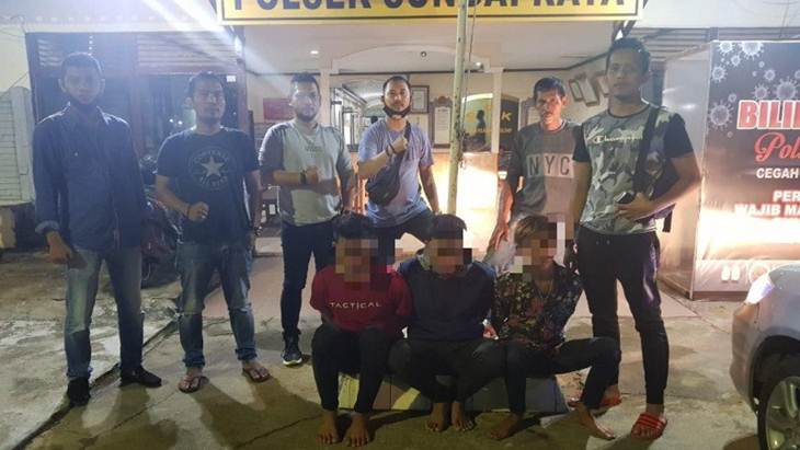 Ilustrasi - Direktorat Reserse Kriminal Umum Polda Kalimantan Barat meringkus tiga pelaku kasus pencurian dengan pemberatan (curat) di wilayah Kabupaten Kubu Raya, satu pelaku diantaranya seorang napi asimilasi Lembaga Pemasyarakatan Kelas IIA Pontianak, 6 April 2020 lalu.  (Istimewa)