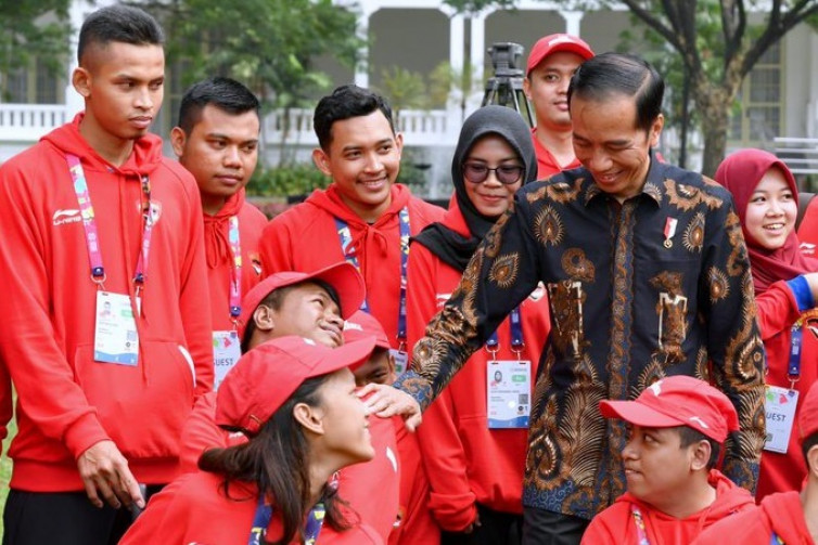 Perolehan Medali Emas Kontingen Indonesia Mendekati Target Presiden Jokowi