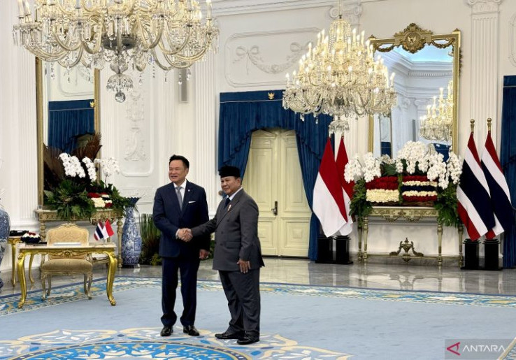 Presiden Prabowo Gelar Pertemuan Empat Mata Dengan PM Thailand Anutin