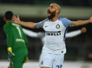 Inter Milan Kandaskan Hellas Verona 2-1