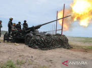 Aksi KSAD Jenderal Maruli di Atas Artileri Berat, Sukses Tembak Jatuh Drone Musuh