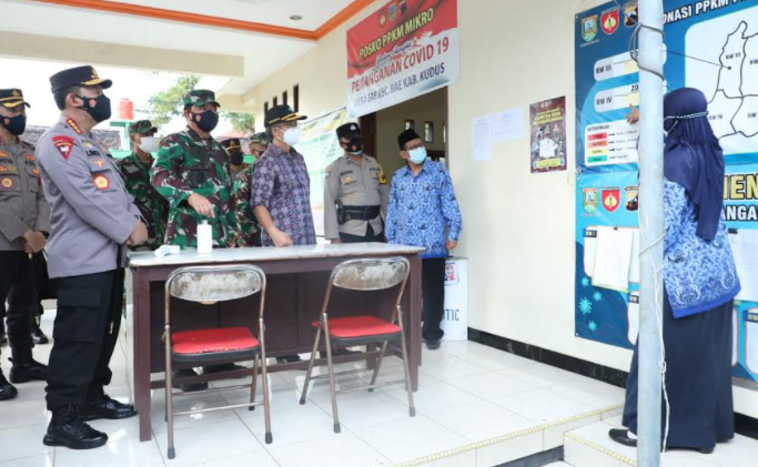 Kapolri: PPKM Desa Bae Bisa Dijadikan Model PPKM Mikro