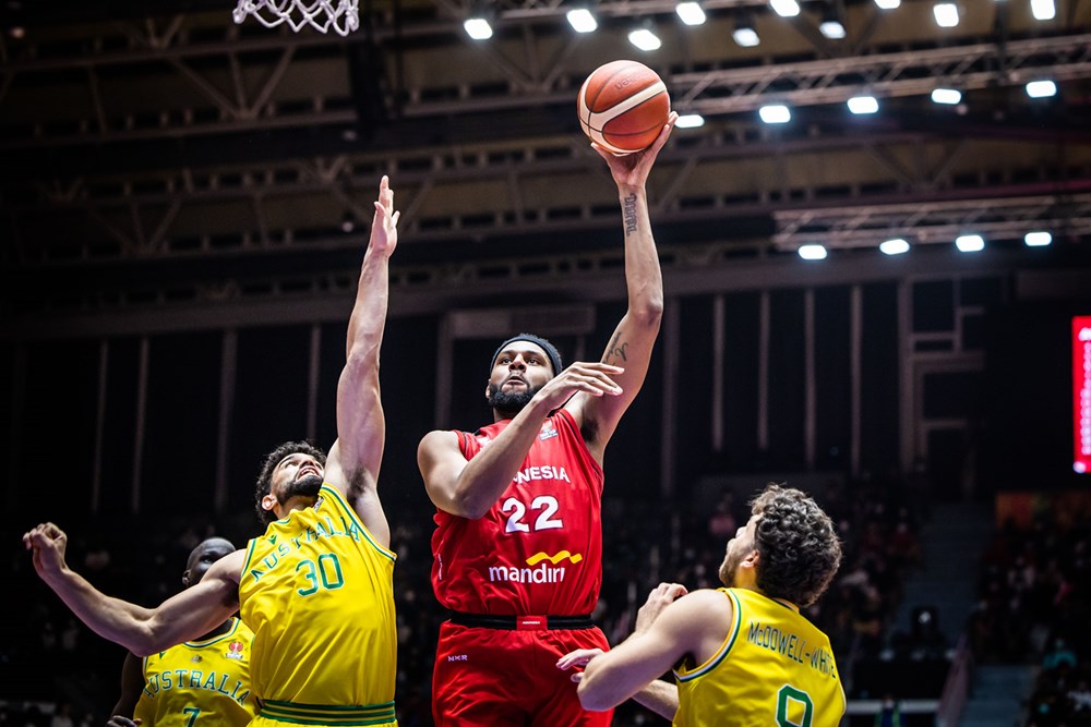 Indonesia Tantang Tiongkok di Playoff Perempatfinal FIBA Asia Cup 2022
