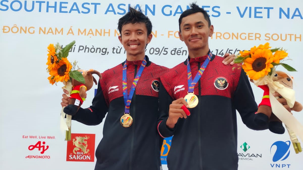 SEA Games 2021: Duet Denri dan Ferdiansyah Persembahkan Medali Emas