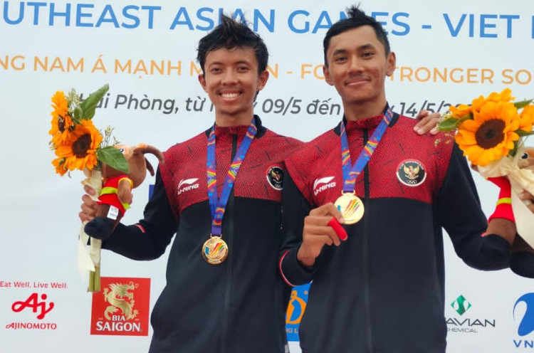 SEA Games 2021: Duet Denri dan Ferdiansyah Persembahkan Medali Emas