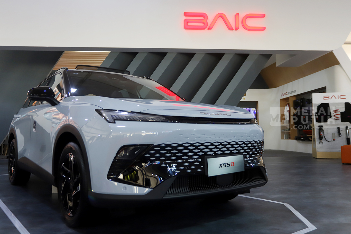 BAIC X55 II Raih Rating Tinggi dalam Tes Keselamatan C-NCAP