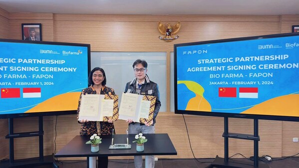 Fapon dan Bio Farma Teken MOU untuk Inovasi Medis