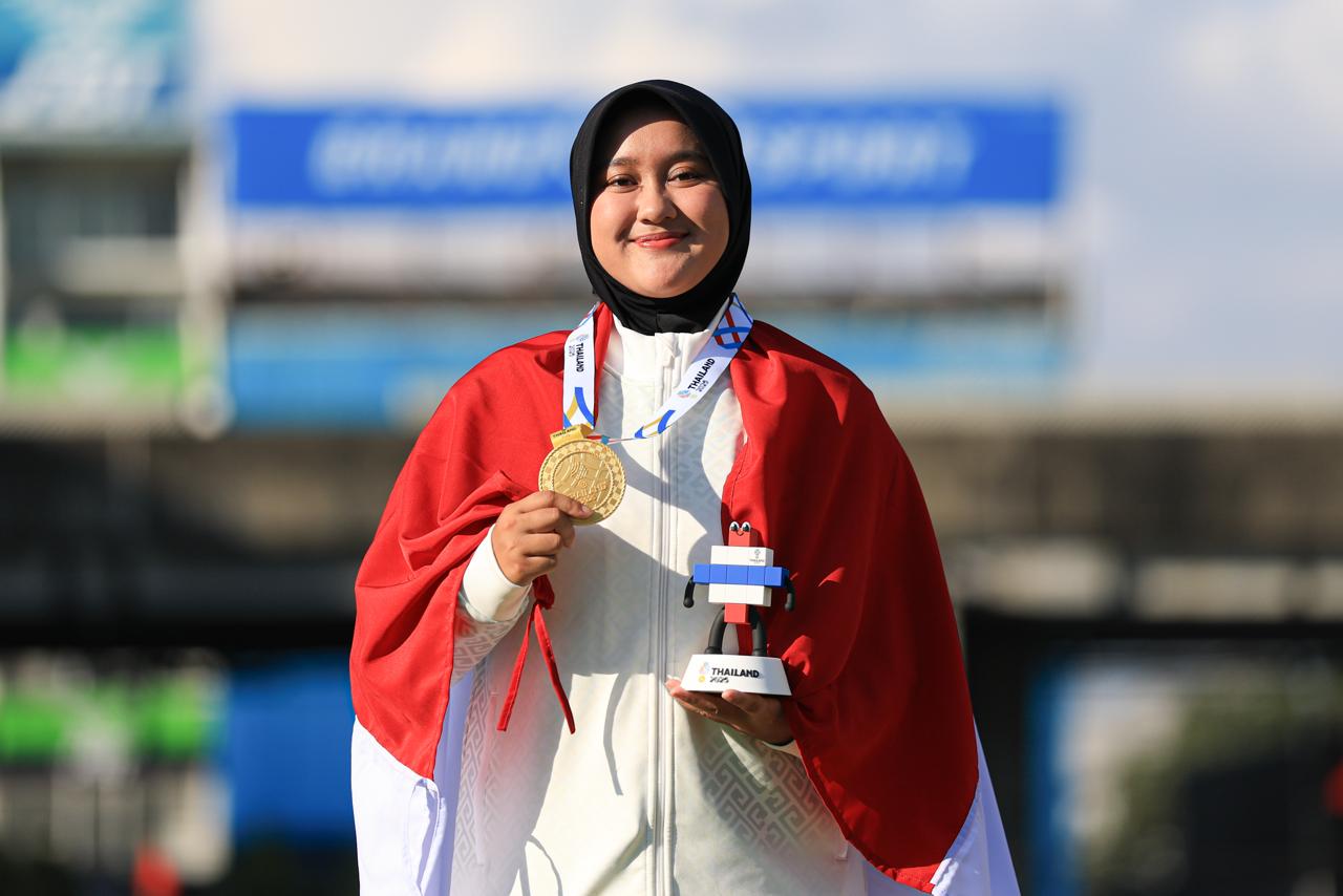 SEA Games 2025 Thailand: Ashrifah Nurisa Dian Raih Medali Emas Archery Women's Compound