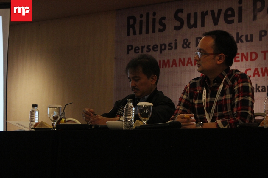 Roy Suryo: Survei Poltracking Jadi Bahan Evaluasi Agus-Sylvi