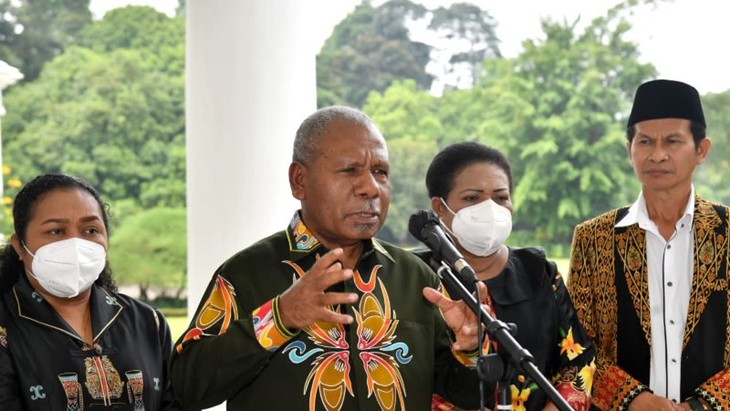 Temui Jokowi, Majelis Rakyat Papua dan Papua Barat Bahas Daerah Otonomi Baru