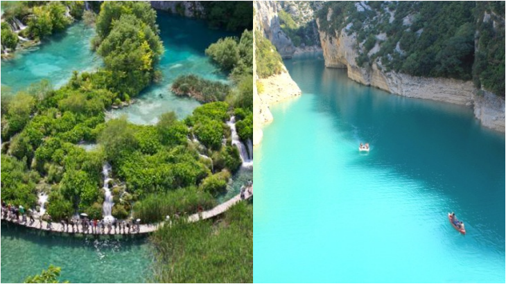 Plitvice Lakes National Park dan Verdon Gorge