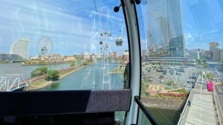 Menikmati Pemandangan Indah Kota Yokohama dari Atas Gondola